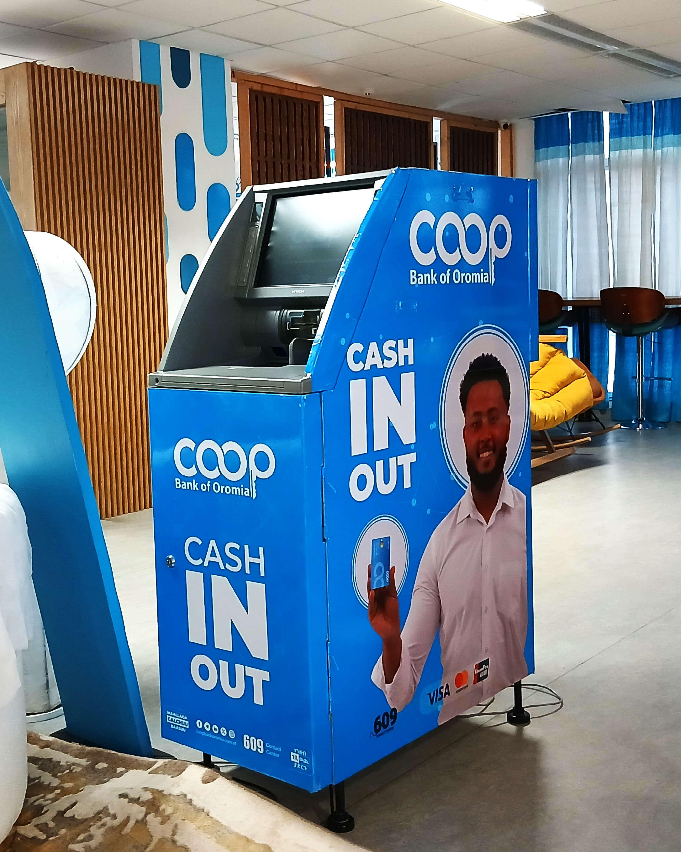 Cooperative Bank of Oromia ATM shelter design view 1
